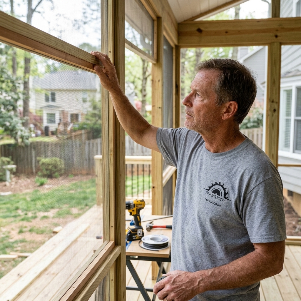 Screened Porches & Lanais in Dunwoody GA