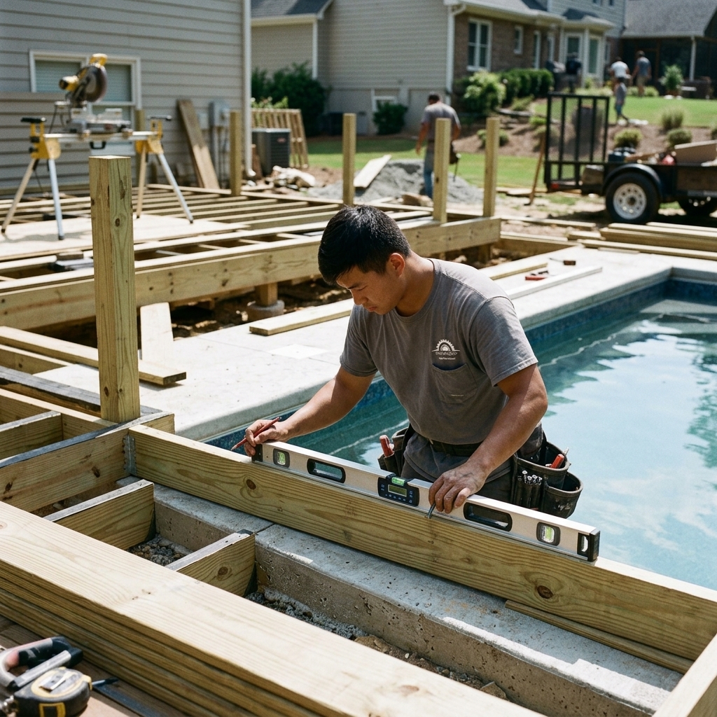 Multi-Level & Pool Decks in Dunwoody GA