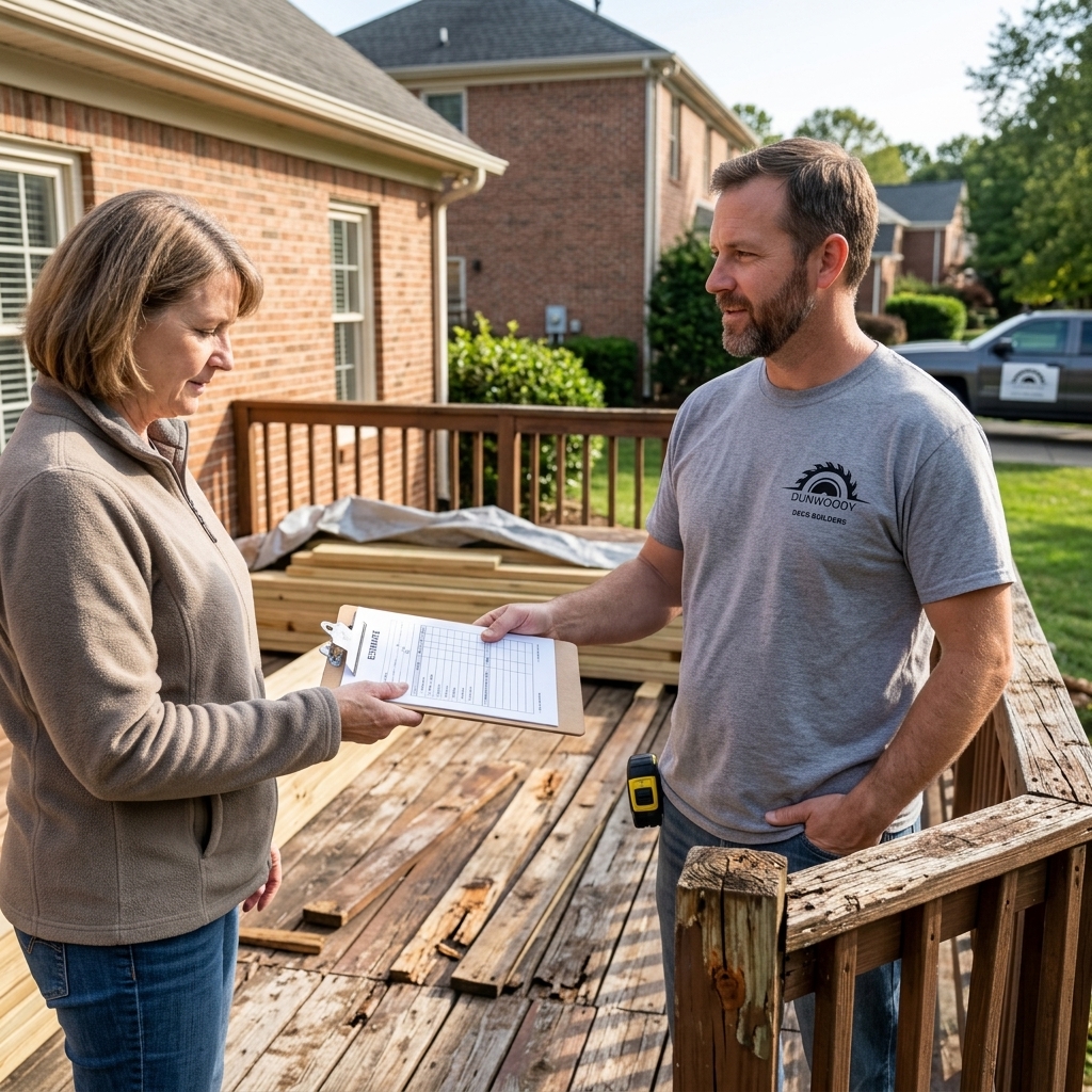 Deck Repair & Restoration in Dunwoody GA